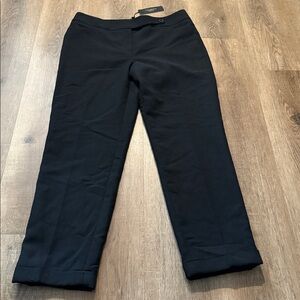 Talbots Black Dress Pants size 8 NWT
